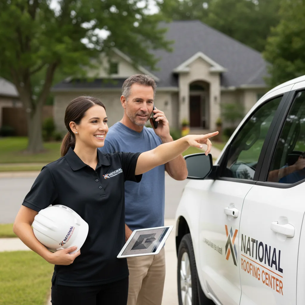 National Roofing Center customer support in Sweet Springs